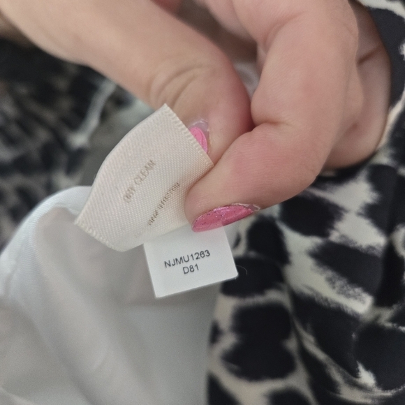 Kate Spade New York 4 Dorothy Leopard Print Silk 3/4 Sleeve Mini Dress 100% silk - Picture 11 of 12